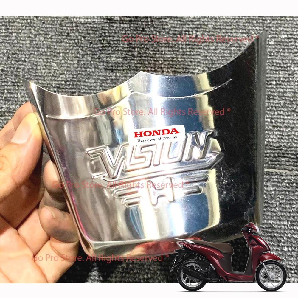Bộ Ốp Mỏ & Đuôi Dè VISION 2021 Mẫu M20 Inox