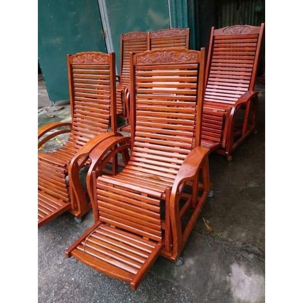 Ghế lười gỗ tự nhiên