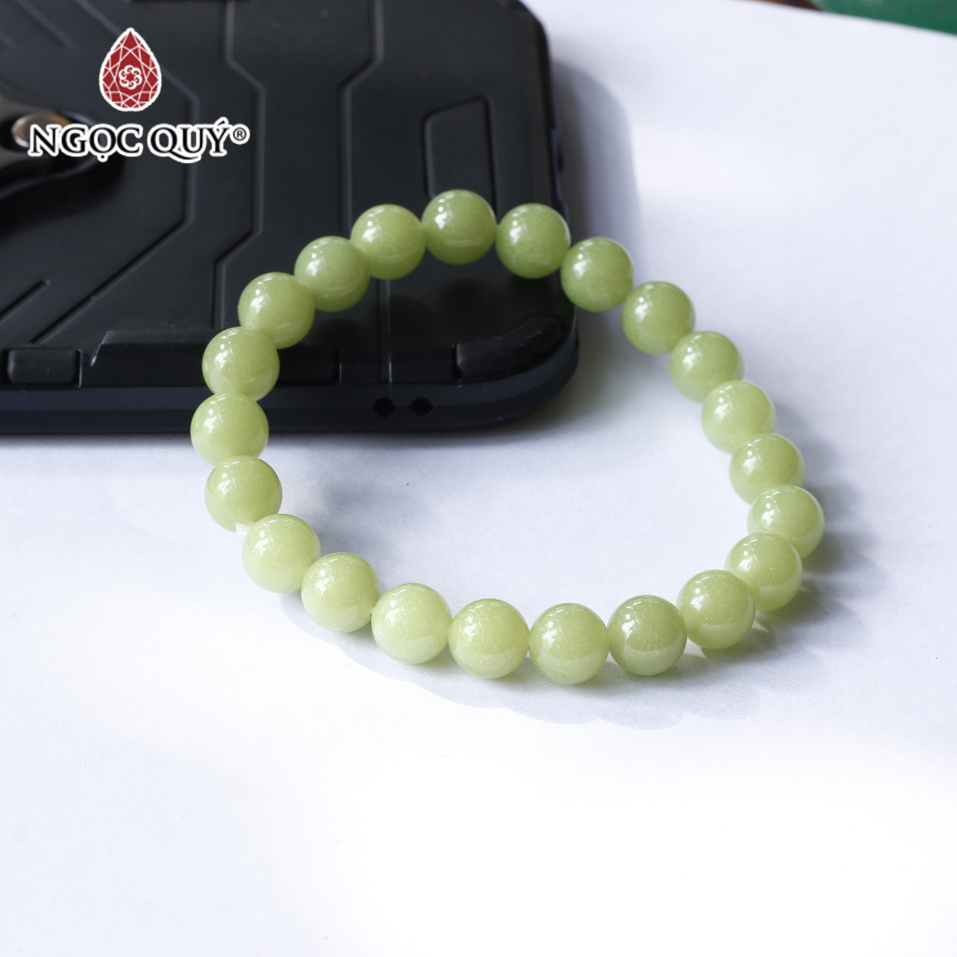 Vòng tay dạ minh châu mệnh hỏa, mộc - Ngọc Quý Gemstones