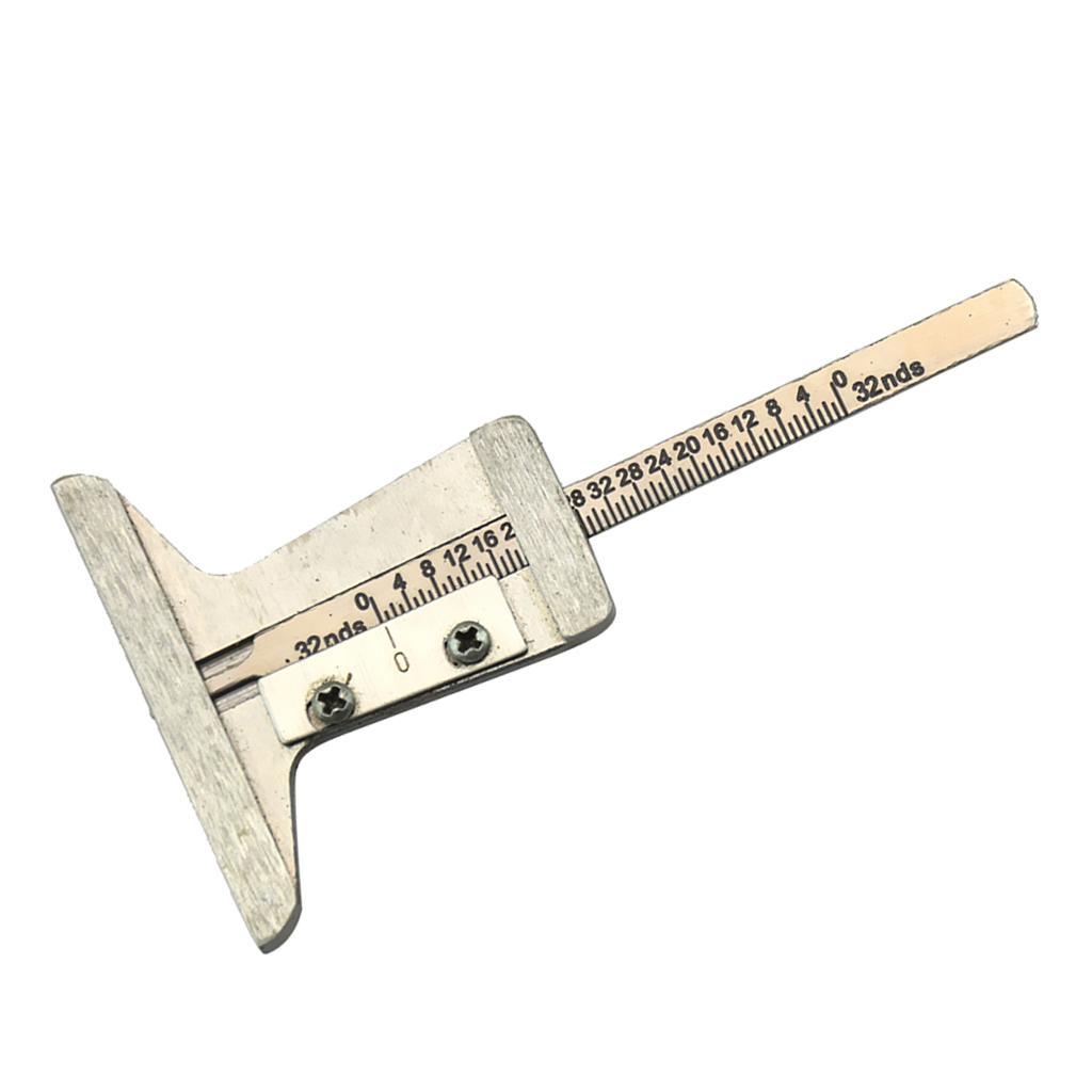 Tyre Depth Gauge Caliper Measure for Car Motorcycle Caravan Trailer Wheel