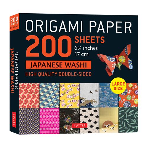 Origami Paper 200 Sheet Japanese Washi
