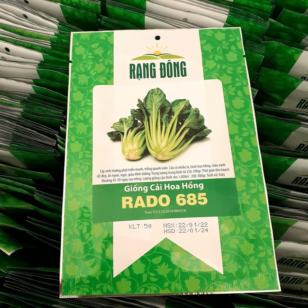 Hạt giống cải hoa hồng Rado 685 gói 5gr