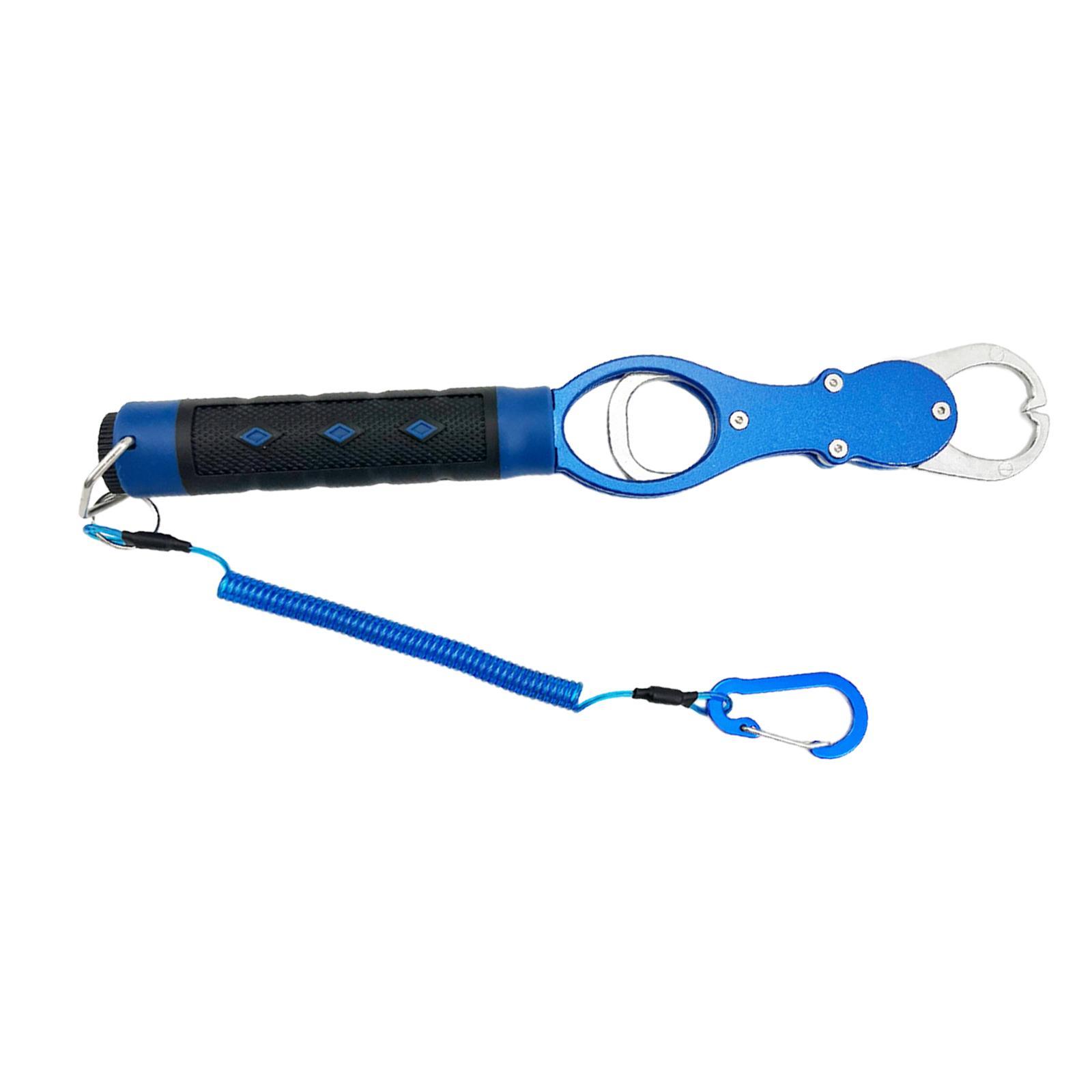 Fish Lip Gripper with Scale Fish Control Anti Slip Handle Fish Lip Grip Tool
