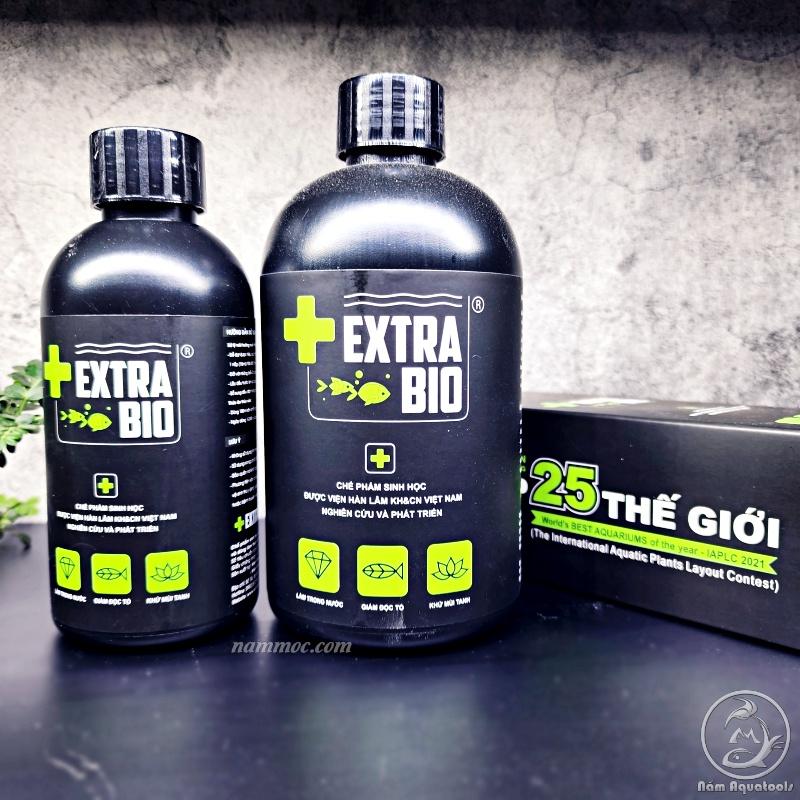 Vi Sinh EXTRABIO | Chế phẩm vi sinh Extra bio làm trong sạch nước, khử tanh cho bể cá cảnh, thuỷ sinh