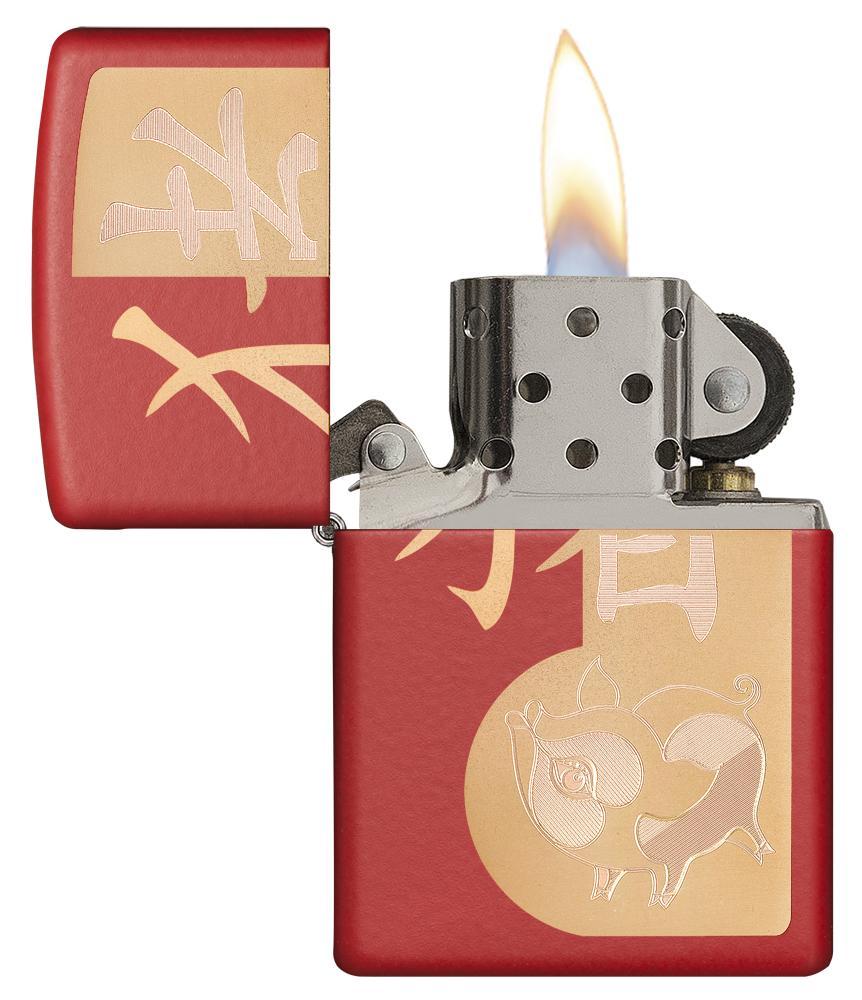 Bật Lửa Zippo Year Of The Pig Design 29661