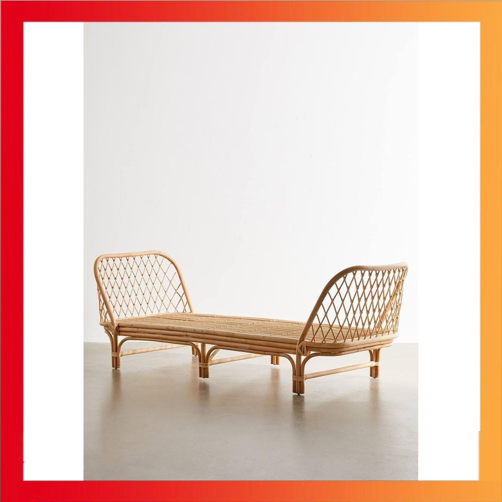 Gường mây, sofa mây dài nội thất HOME MÂY phòng khách, quán cafe, homestay, khu nghỉ dưỡng