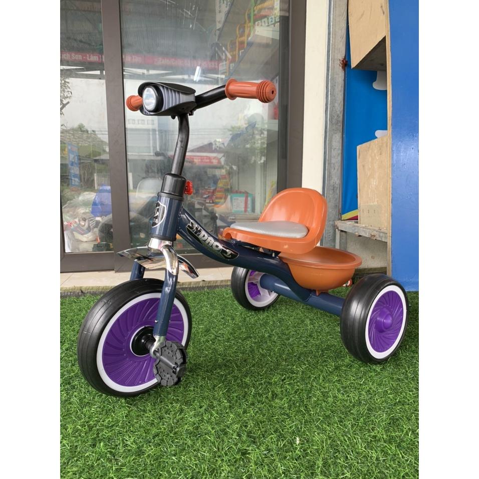 Xe Đạp 3 Bánh Có Đèn và Nhạc Cho Bé