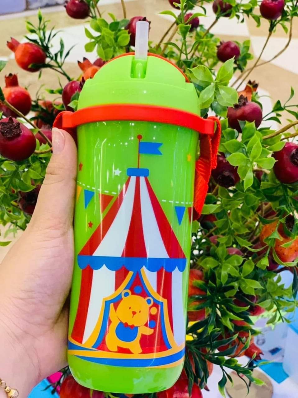 Bình Nước Kids Straw Tumbler 500ML Tupperware - Hàng chính hãng