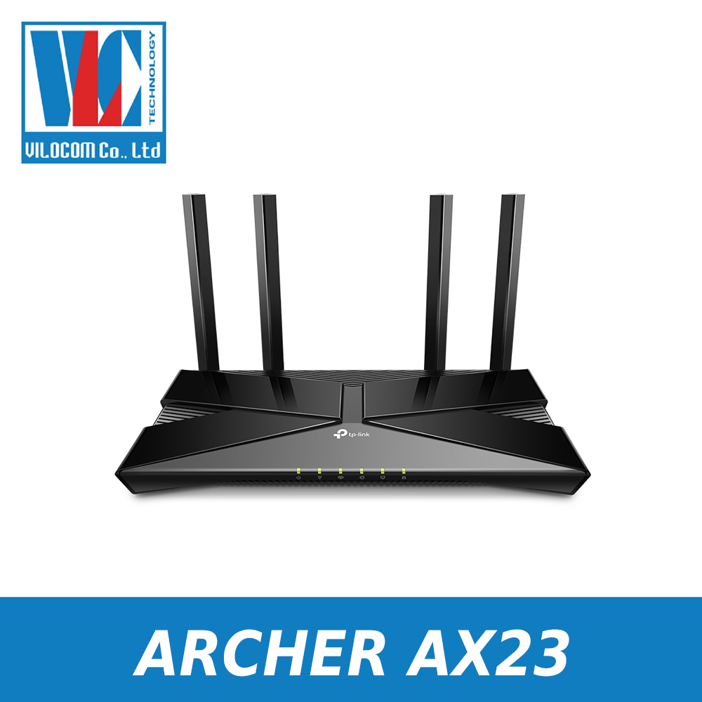 Router Wi-Fi 6 Băng Tần Kép Tp-Link Archer AX23 AX1800 - Hàng Chính Hãng