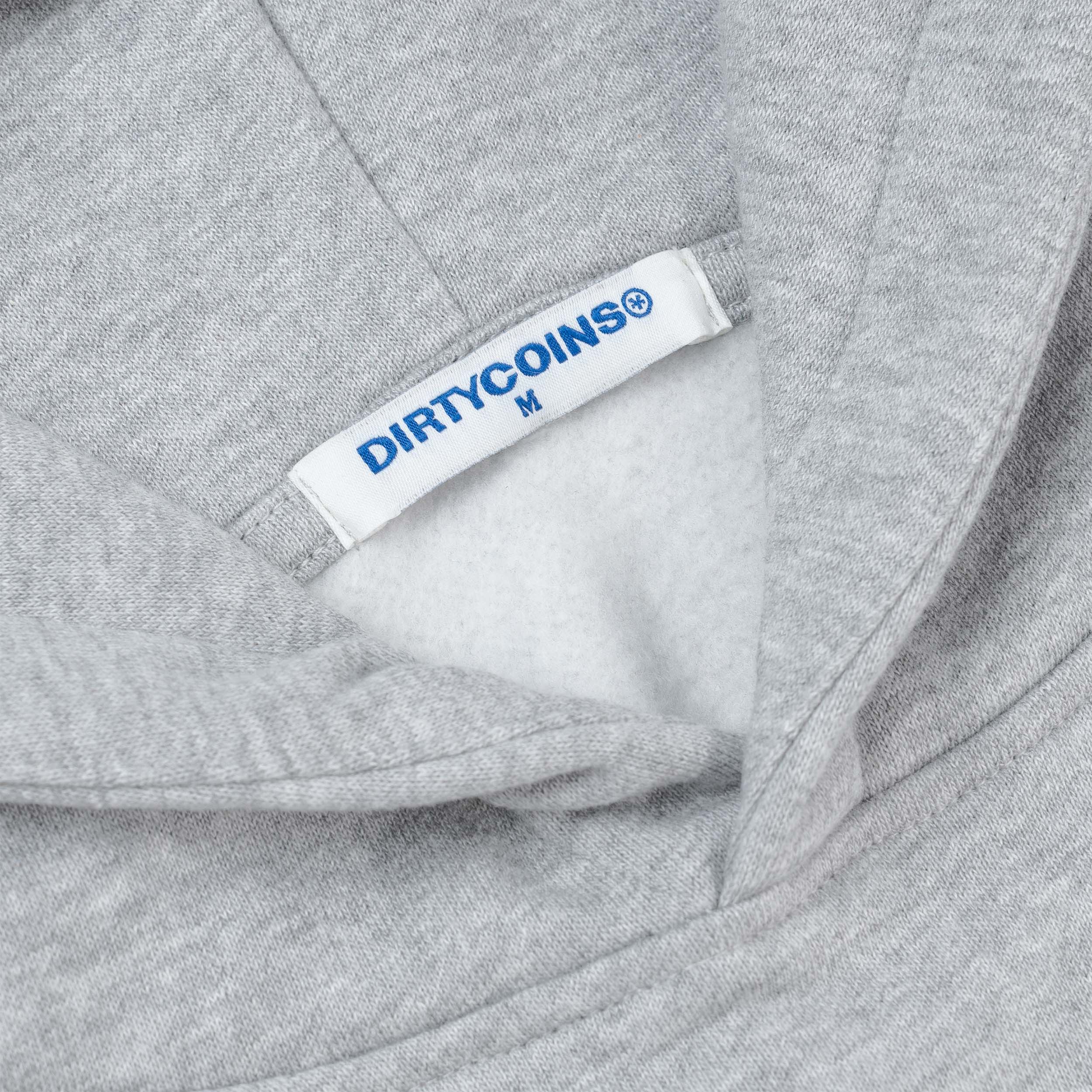 Áo Khoác DirtyCoins Hoodie 'Masew' Play To Win - Grey