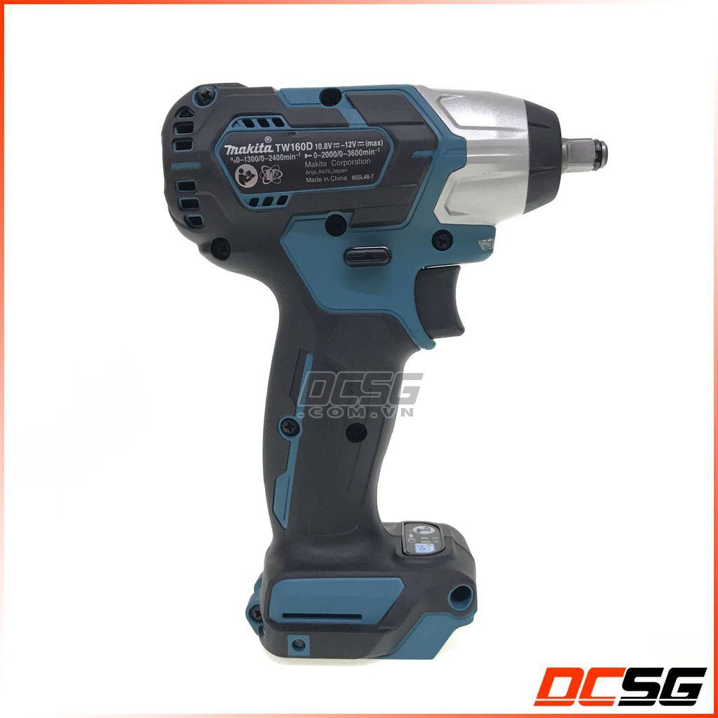 Máy siết bu lông dùng pin 12Vmax Makita TW160DZ (Thân máy)