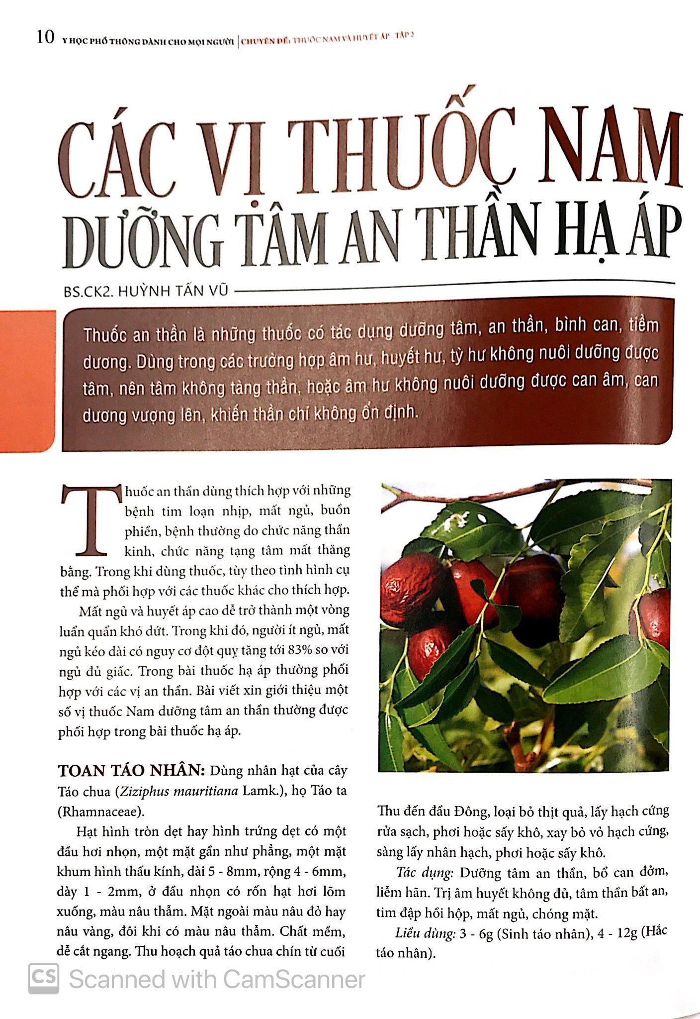 Y Học Phổ Thông - Thuốc Nam Và Huyết Áp (Tập 2)