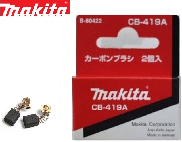 Chổi than CB459 CB 459 CB-459 CB-459A Makita chính hãng 195026-6 cho máy GA4030 GA4031 GA4032 GA4034