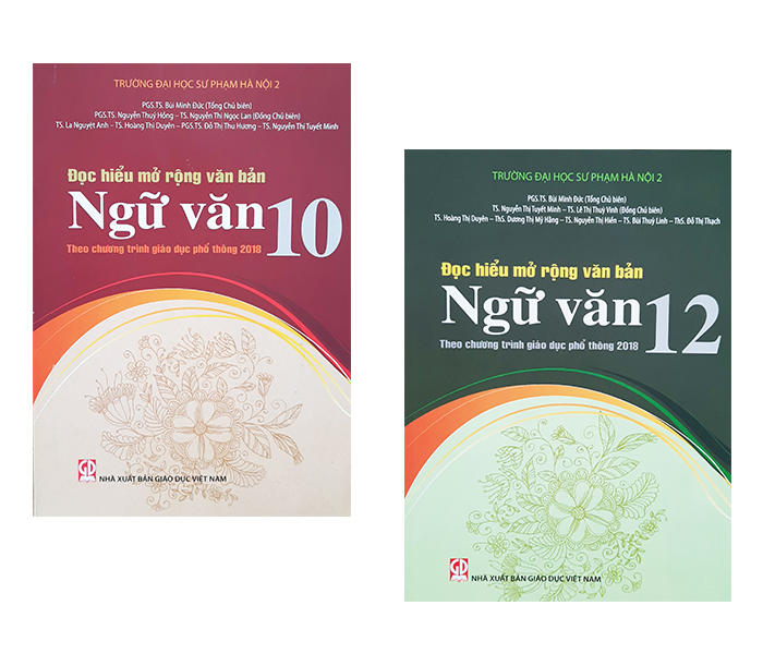 Combo Đọc hiểu mở rộng văn bản Ngữ văn 10 12 Theo Chương trình Giáo dục phổ thông 2018