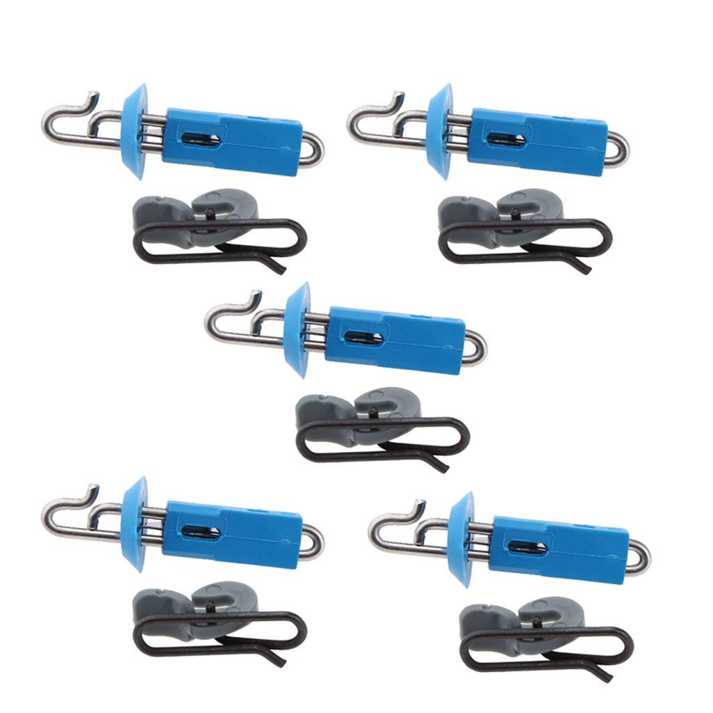 10pcs  Down Fishing  Clip Locking Lock Jigging  Hook