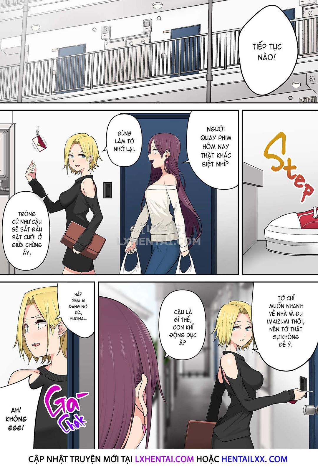 imaizumi đưa cả bầy gyaru về nhà mình chapter 3 23