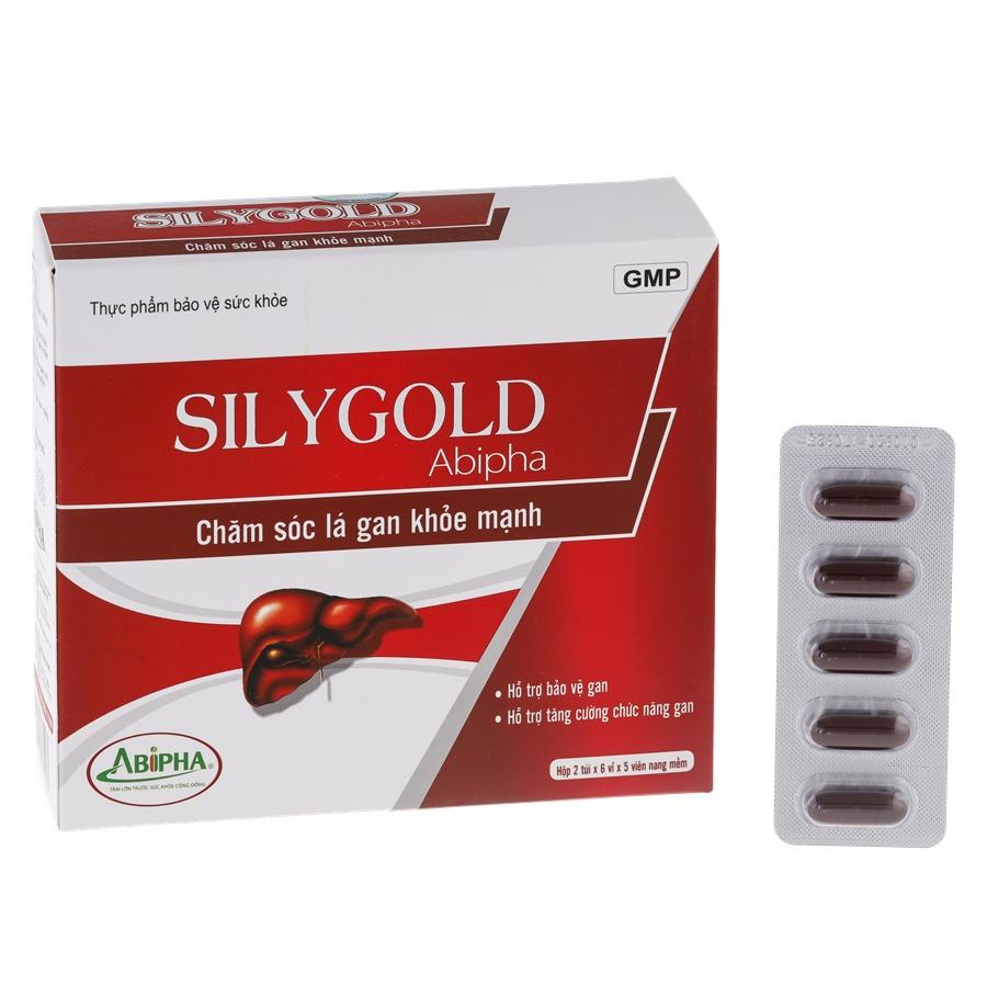 Mua Giải Độc, Bổ Gan, Tăng Cường Chức Năng Gan SILYGOLD Với Hoạt Chất Tự Nhiên Silymarin Từ Cây Kế Sữa. | Tiki