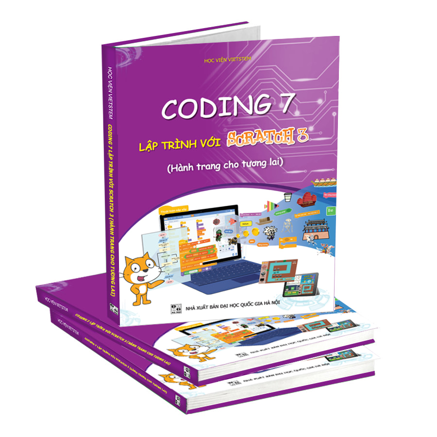 Sách Coding 7 Lập trình với Scratch 3