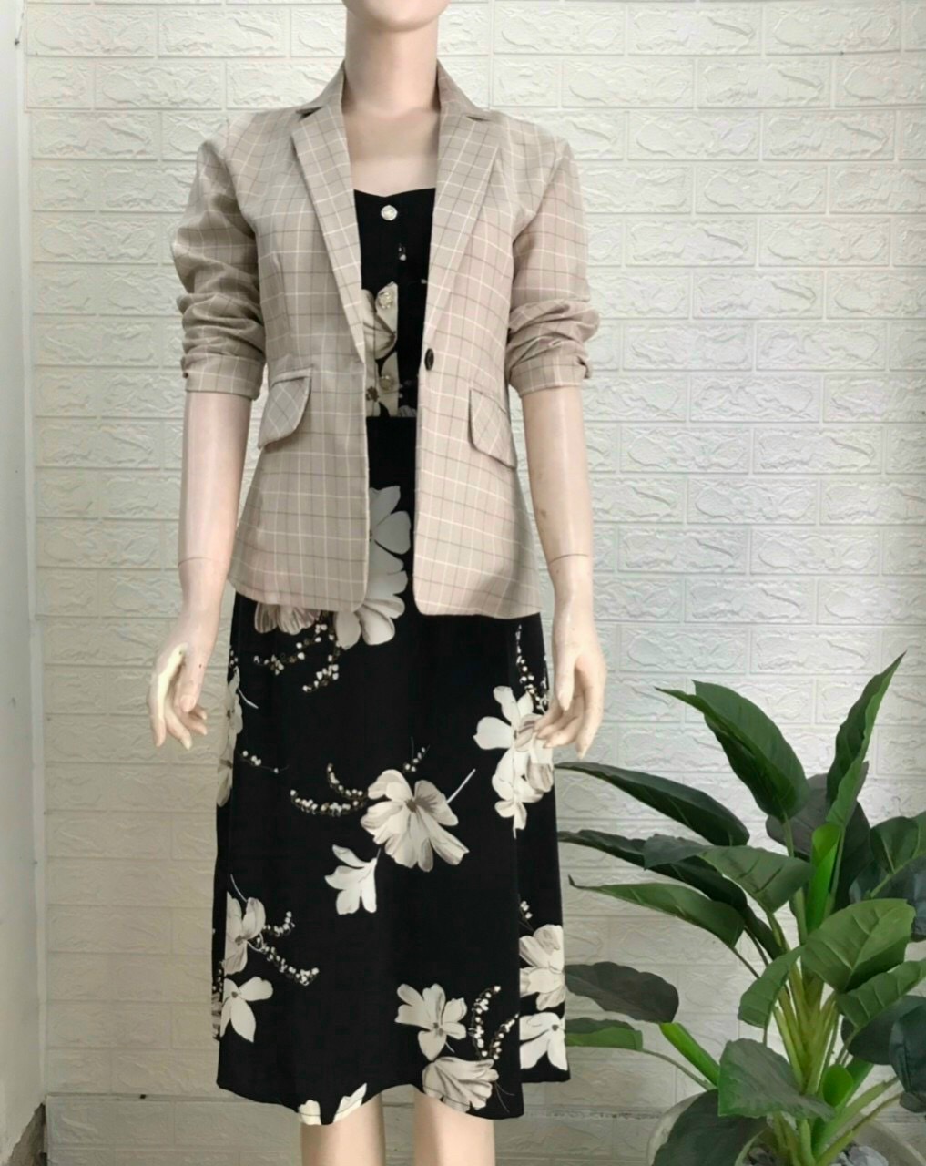 Áo khoác vest blazer nữ phong cách Hàn Quốc Hati store