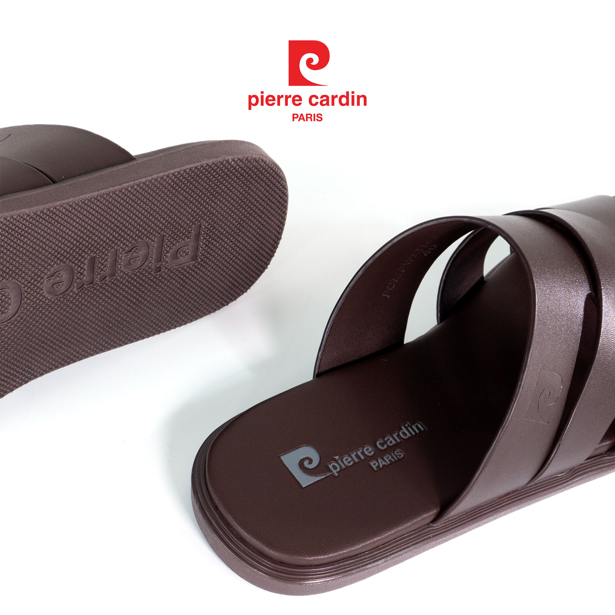 Dép Sandal Nhấn Quai Cách Điệu Pierre Cardin - 163