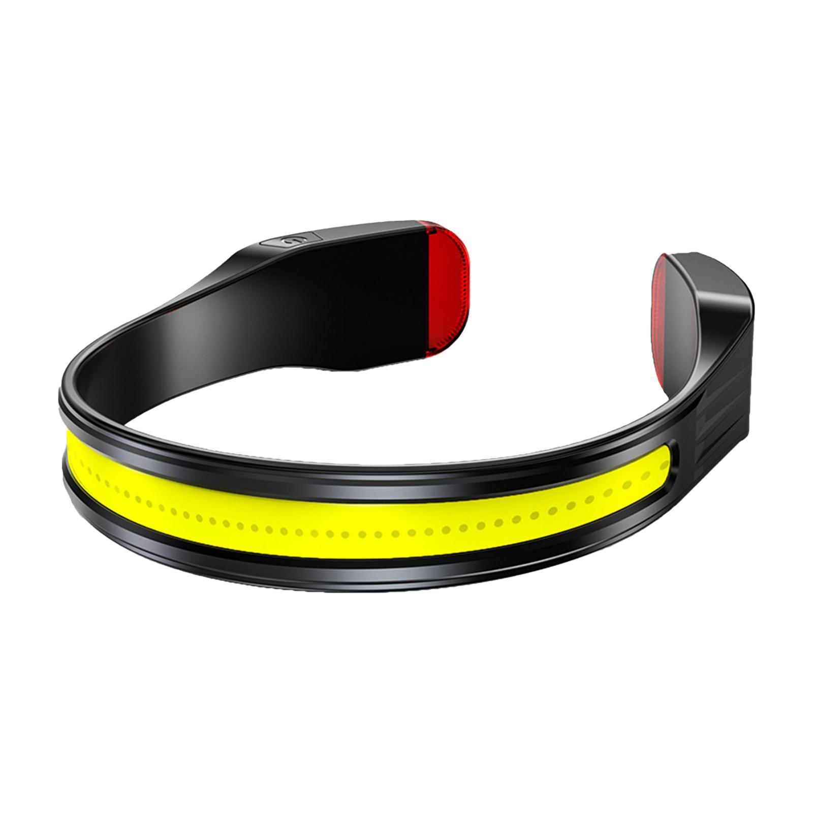 COB Headlight Waterproof Reading Light Adjustable LED  for Camping