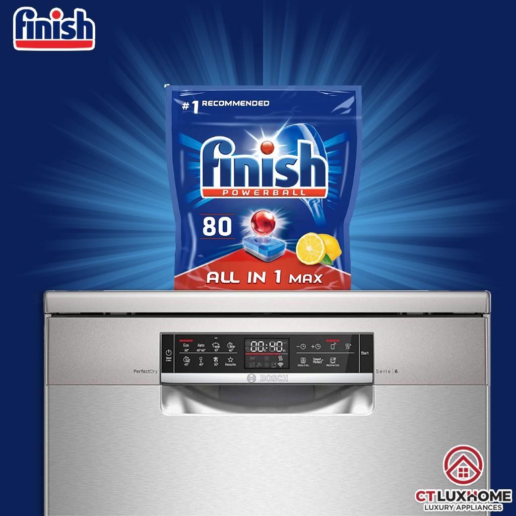 Viên rửa chén bát Finish All In One Max 80 viên