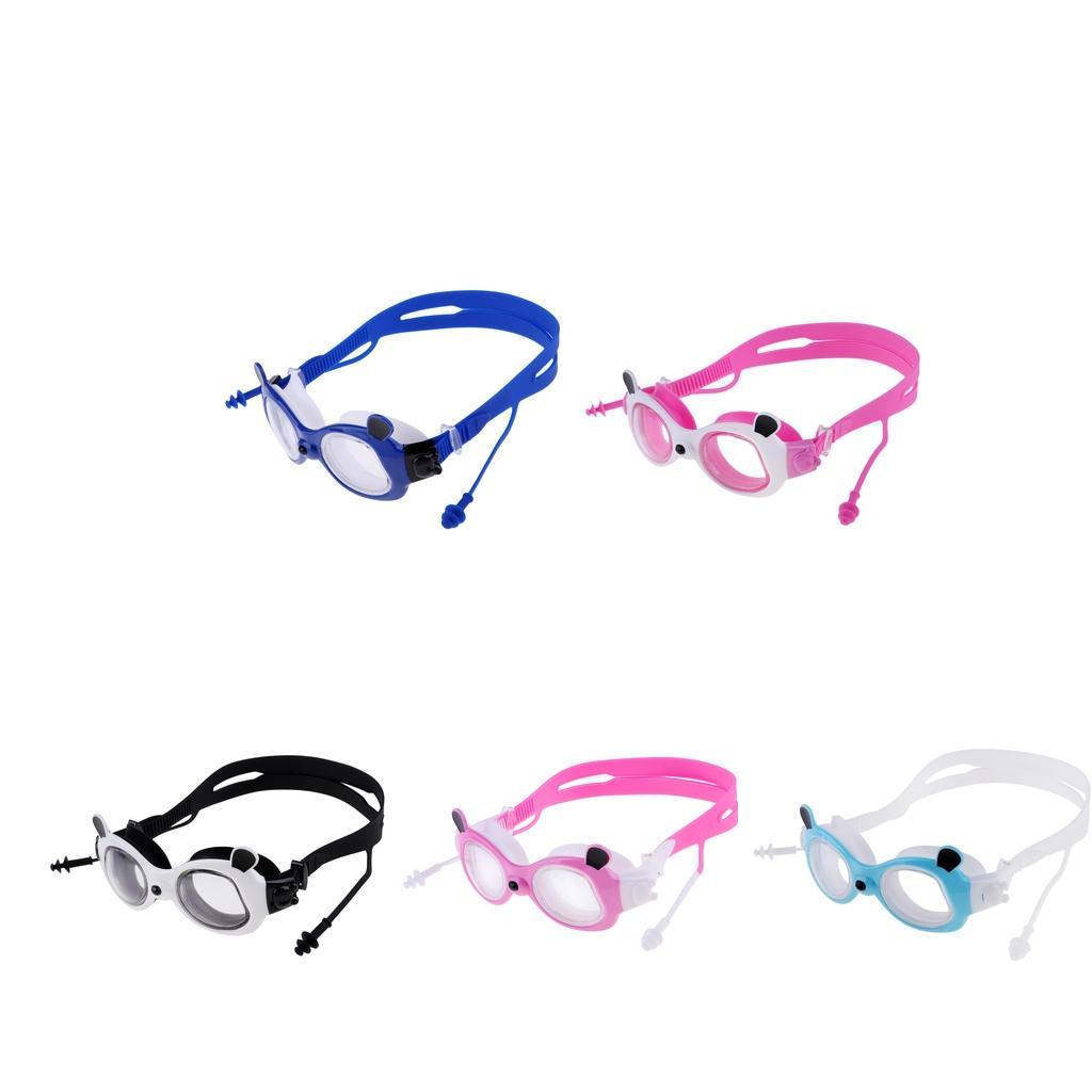 Kids Swim Goggles Anti-fog Soft Silicon Frame Swimming Glasses for Children