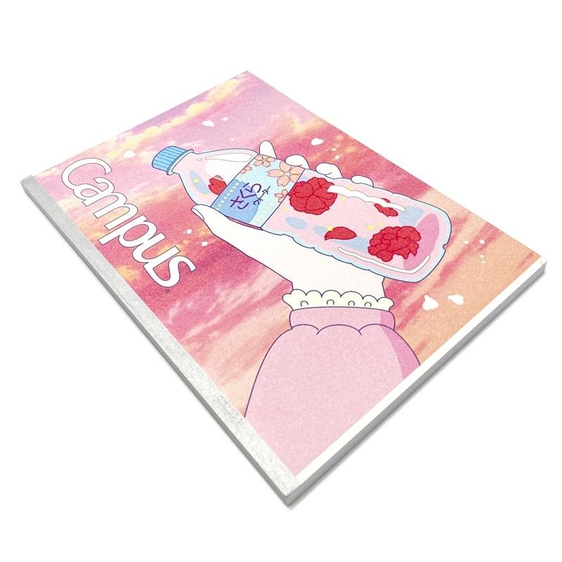 Vở Kawaii B5 Kẻ Ngang Có Chấm 200 Trang ĐL 70g/m2 - Campus NB-BKWI200