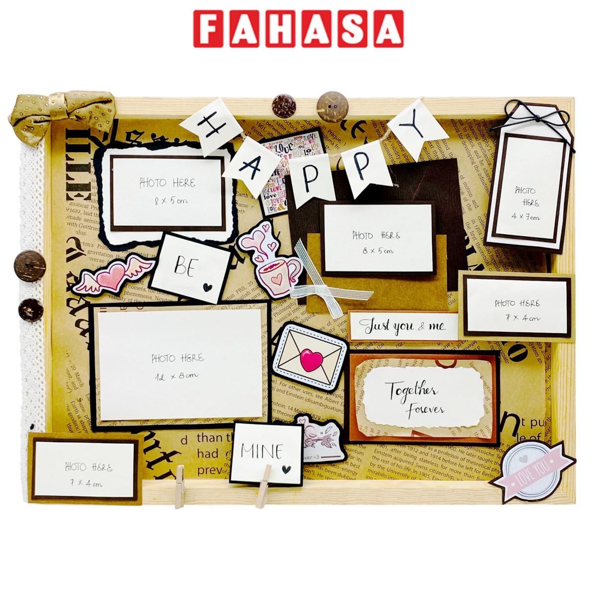 Khung Ảnh Vintage - Happy - Vinacraft