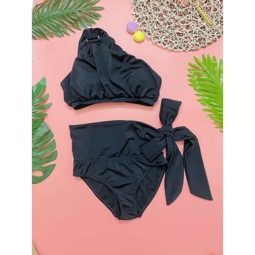 Đồ bơi bikini hai mảnh vai lệch siêu đẹp mặc đi biển đi bơi ( Hàng loại 1)