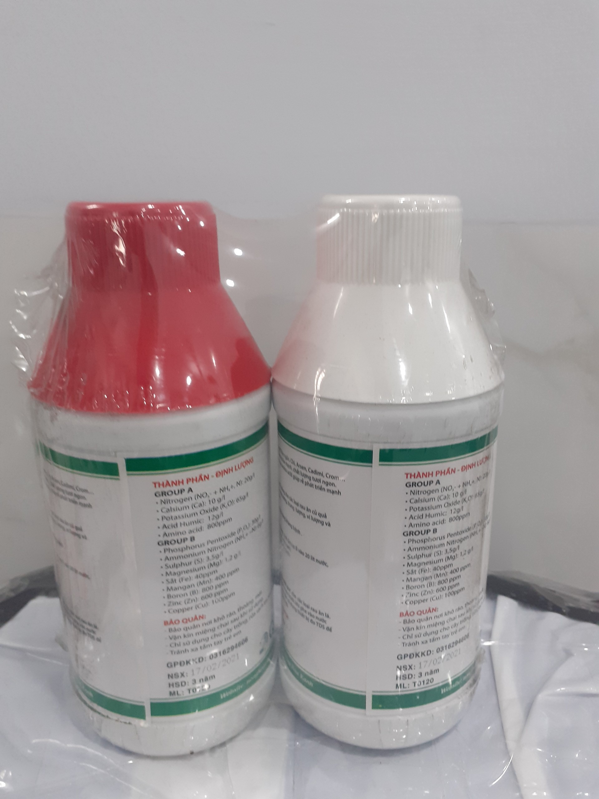 *** Dinh dưỡng thủy canh – CHO RAU CỦ QUẢ – 1 cặp – 1 lít ***