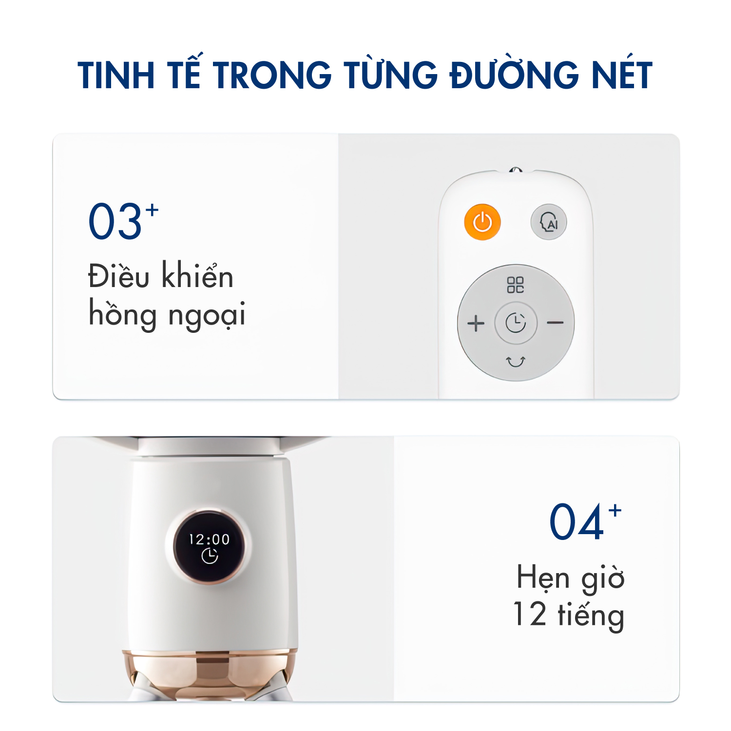 Quạt tích điện không dây MR3700 mới nhất năm 2023, 4 chế độ gió, động cơ 1 chiều không chổi than hoạt động bền bỉ-CÓ ẢNH THẬT SP