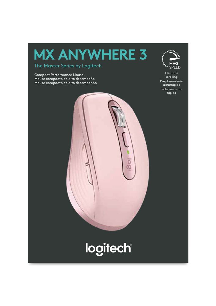 Chuột không dây bluetooth Logitech MX Anywhere 3 - Hàng Chính Hãng