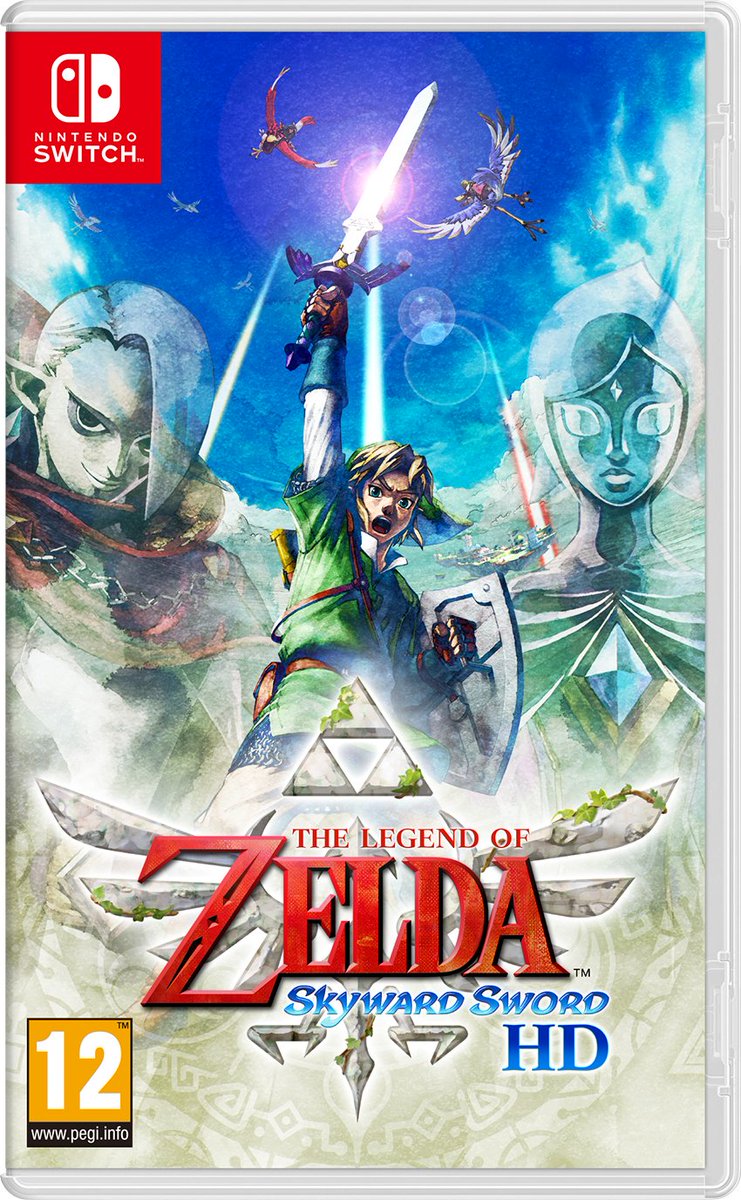 Đĩa Game The Legend of Zelda: Skyward Sword HĐ - Hàng Nhập Khẩu