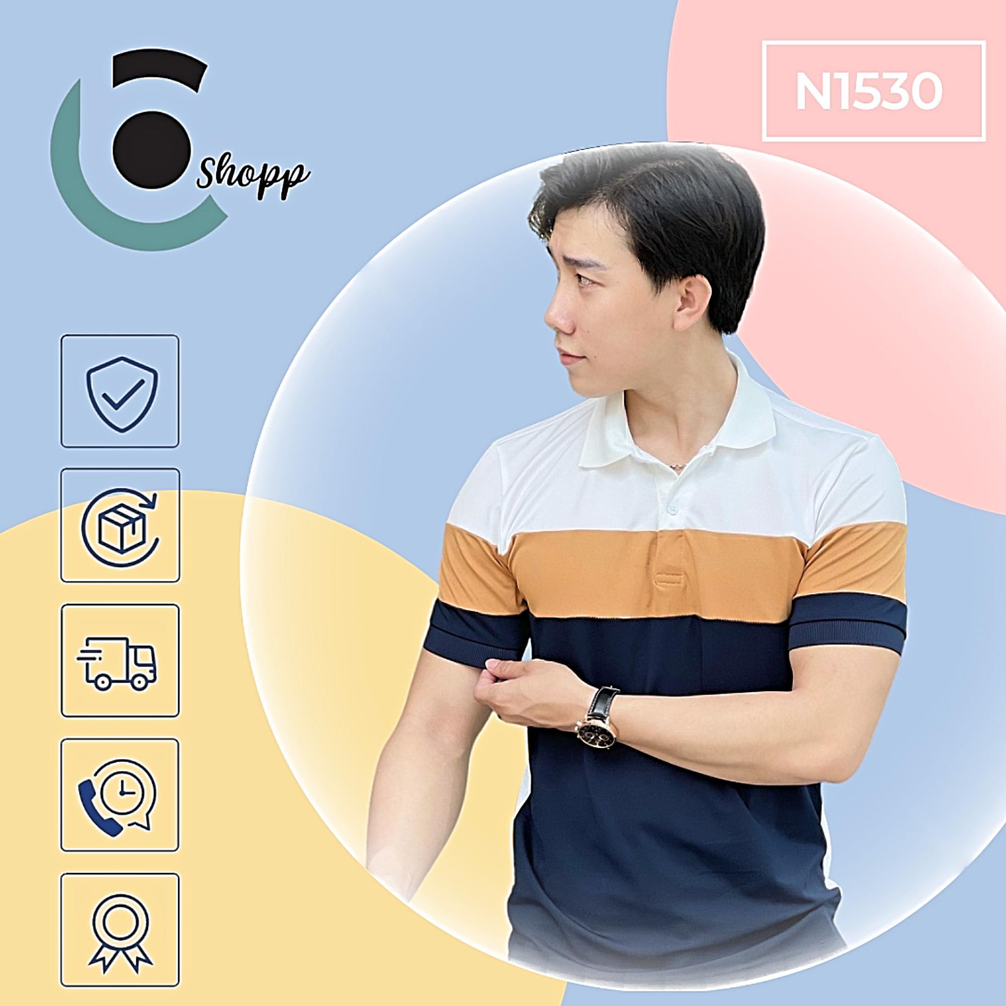 Áo thun nam Polo có cổ sang xịn mịn cao cấp