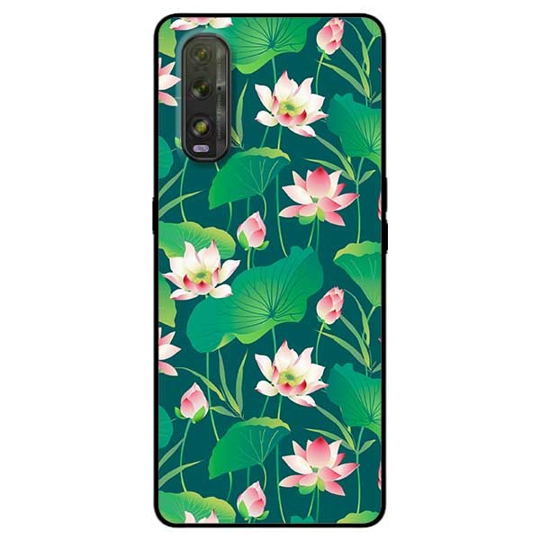 Ốp lưng dành cho Oppo Find X2 mẫu Ao Sen