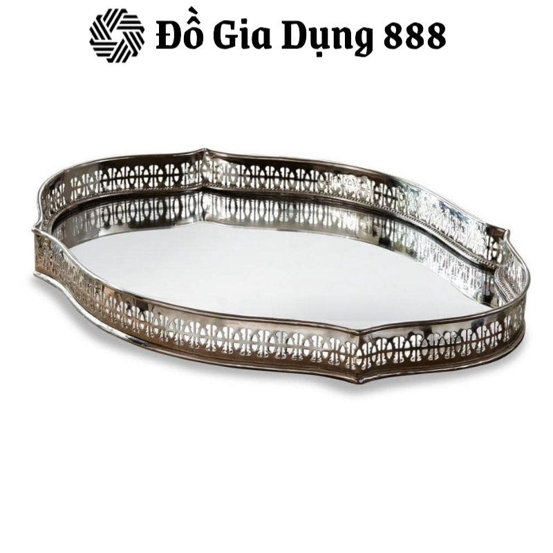 Khay Mặt Gương Loberon, Kích thước: 27 x 37 x 5cm, Nhập Đức