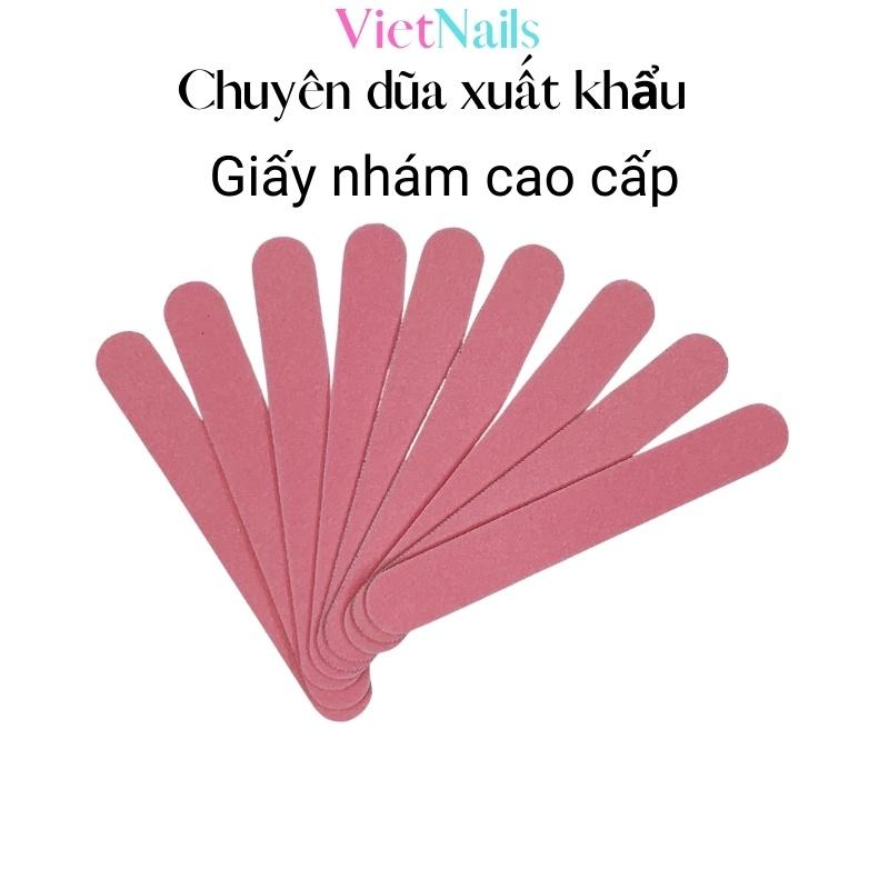 Dũa Móng Tay Nhám Cho Móng Tự Nhiên, Dũa Đánh Bóng Móng Mini Màu Hồng Xanh Nhỏ Gọn Tiện Lợi Cho Chị Em Phụ Nữ
