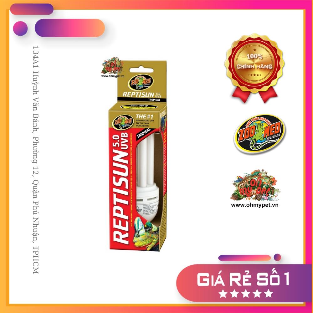 Đèn huỳnh quang cung cấp UVA và UVB cho bò sát ReptiSun Compact Fluorescent
