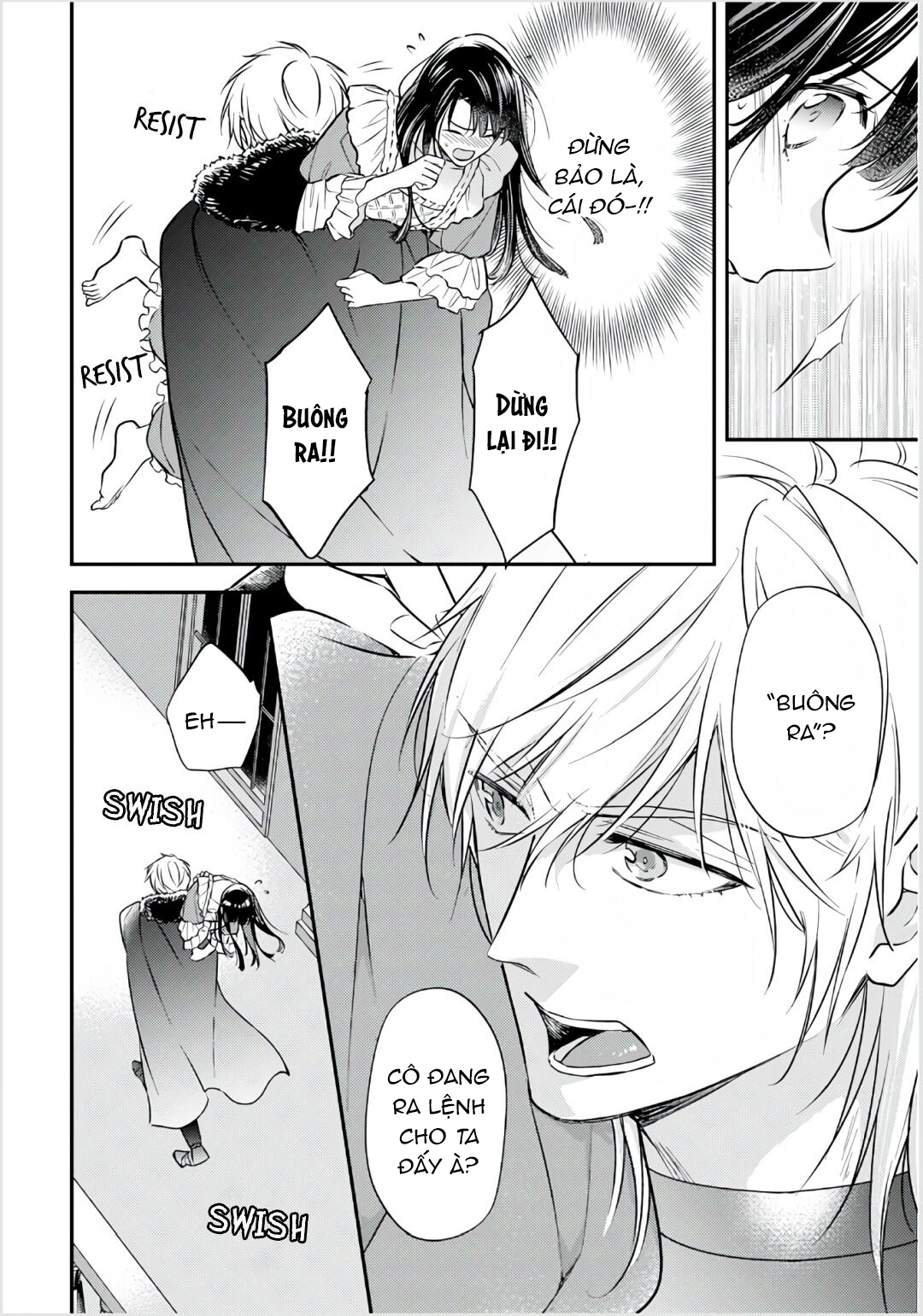 xuyên vào thế giới khác, trở thành thế thân cho công chúa rồi bị bạo chúa mang đi chapter 2.1 8