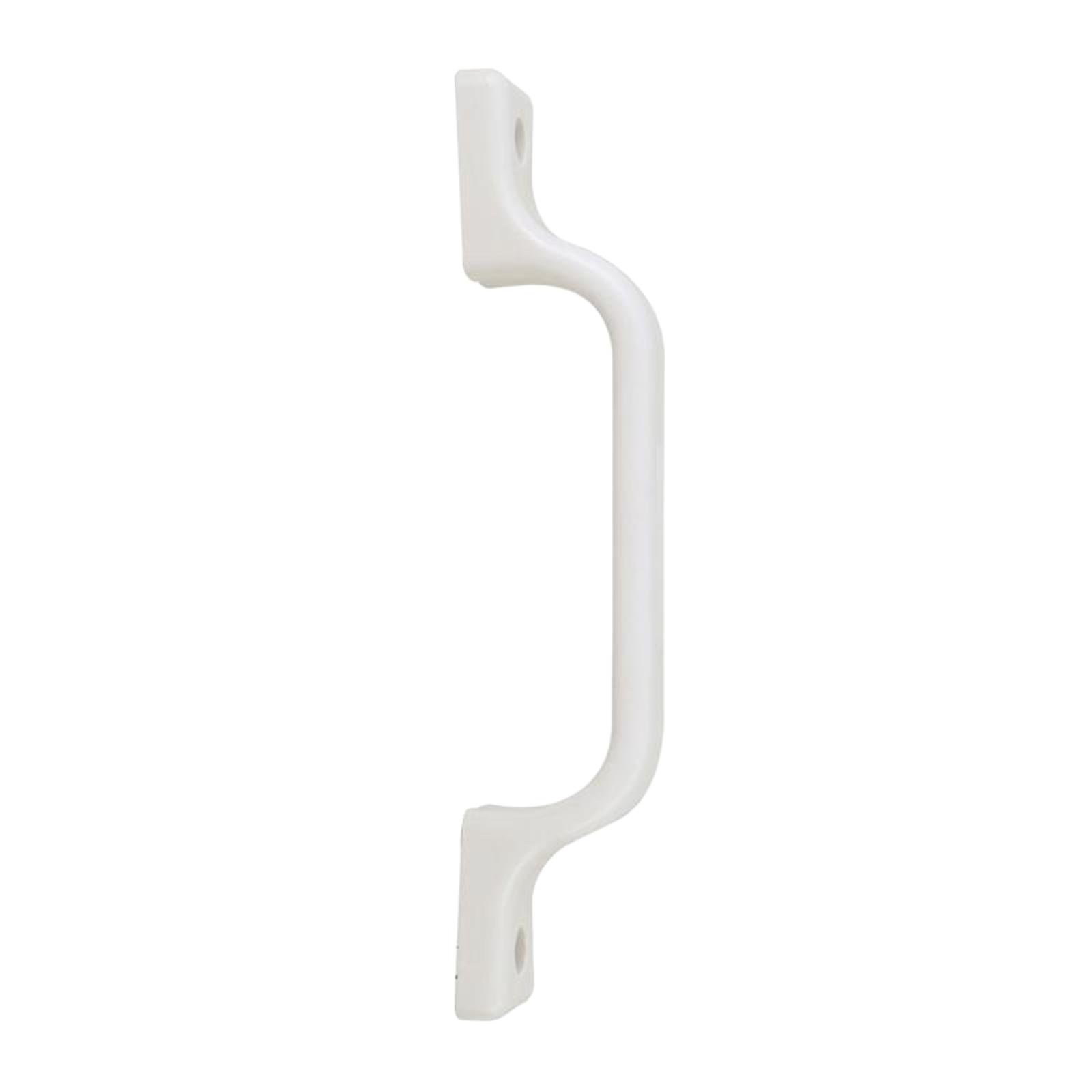 Plastic Grab Handle-Entry Door Assist Bar for RV Camper Cargo Trailer White