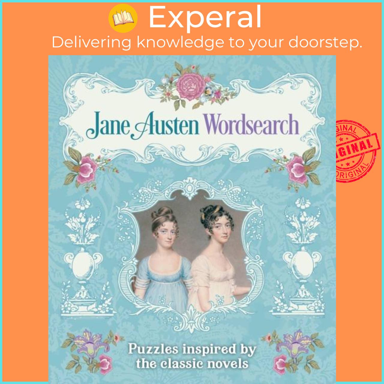 Hình ảnh Sách - Jane Austen Wordsearch - Puzzles Inspired by the Classic Novels by Eric Saunders (UK edition, paperback)