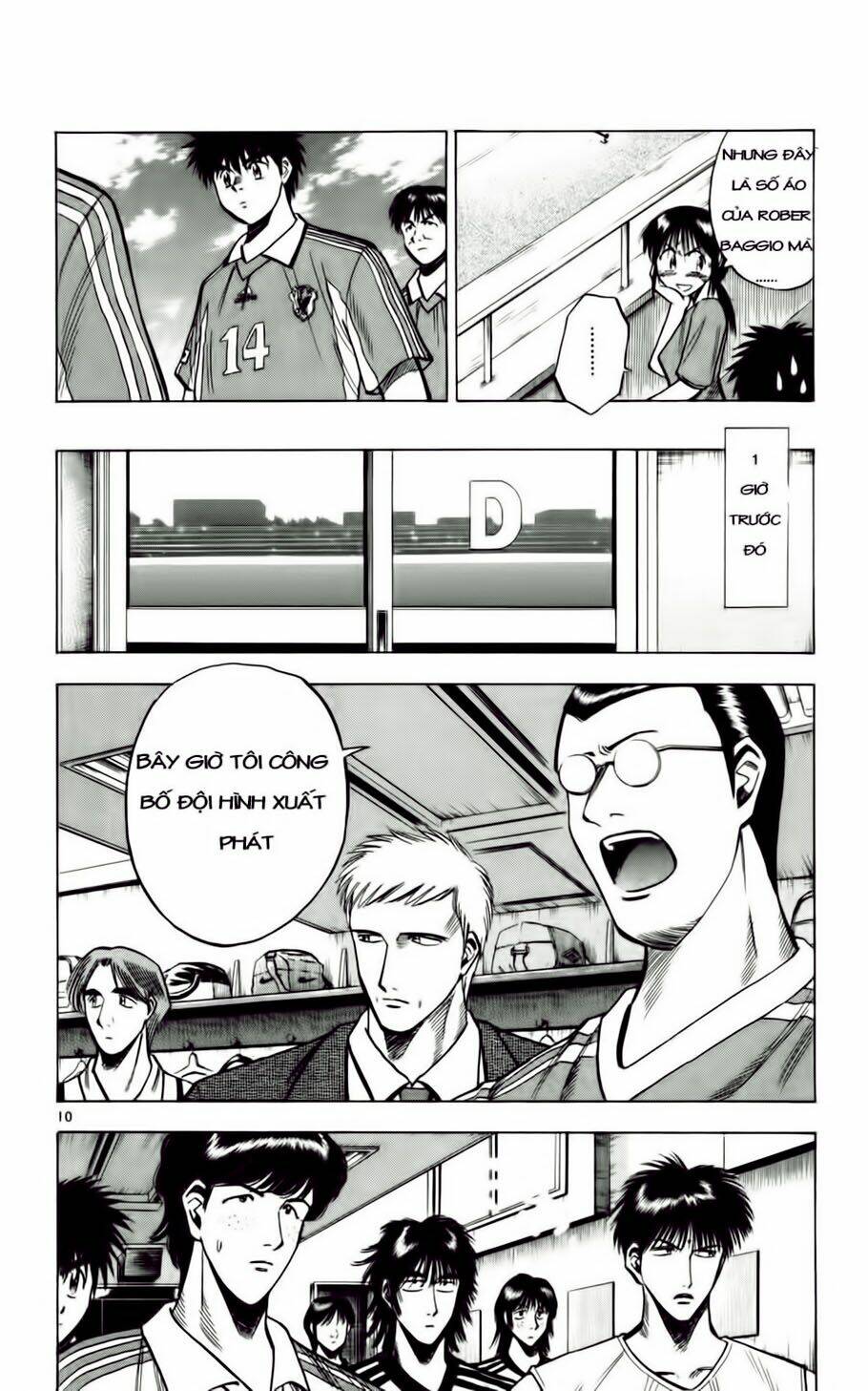 vũ điệu trên sân cỏ - fantasista chapter 57 10