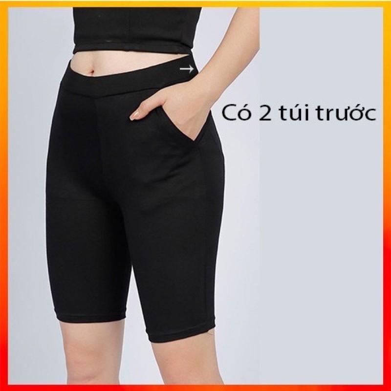 Quần leggings đùi siêu ôm dáng hot hit ️