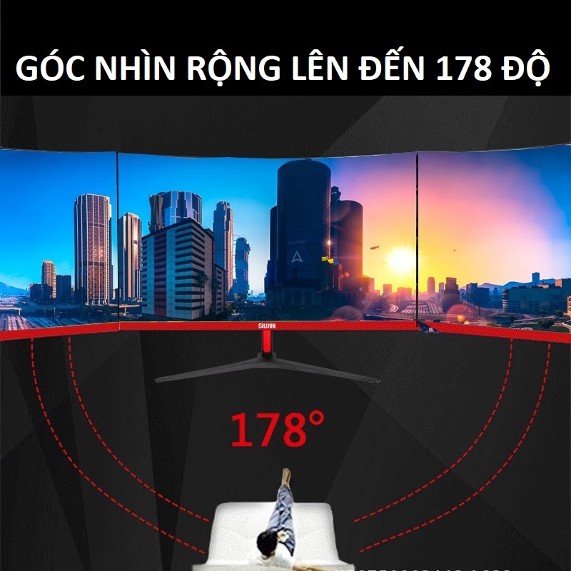 Màn Hình Máy Tính Cong 32 inch IPS 2K (2560 x 1440) 75Hz Tràn Viền Siêu Mỏng Gaming  - Hàng nhập khẩu