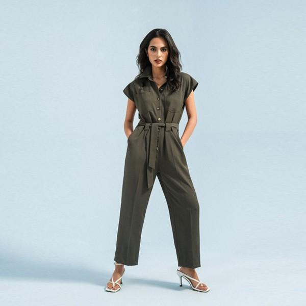 Jumpsuit nữ kiểu đũi xước 2NDDATE JS001MG