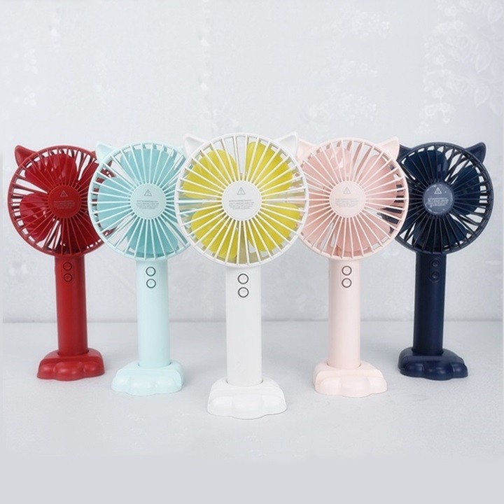 QUẠT MINI N10 HANDY FAN 3IN1 CÓ KHE ĐỞ ĐIỆN THOẠI, ĐÈN, PIN SẠC RỜI, NHỎ GỌN TIỆN LỢI, DỄ SỬ DỤNG VÀ MANG ĐI - lk1984 - giao ngẫu nhiên