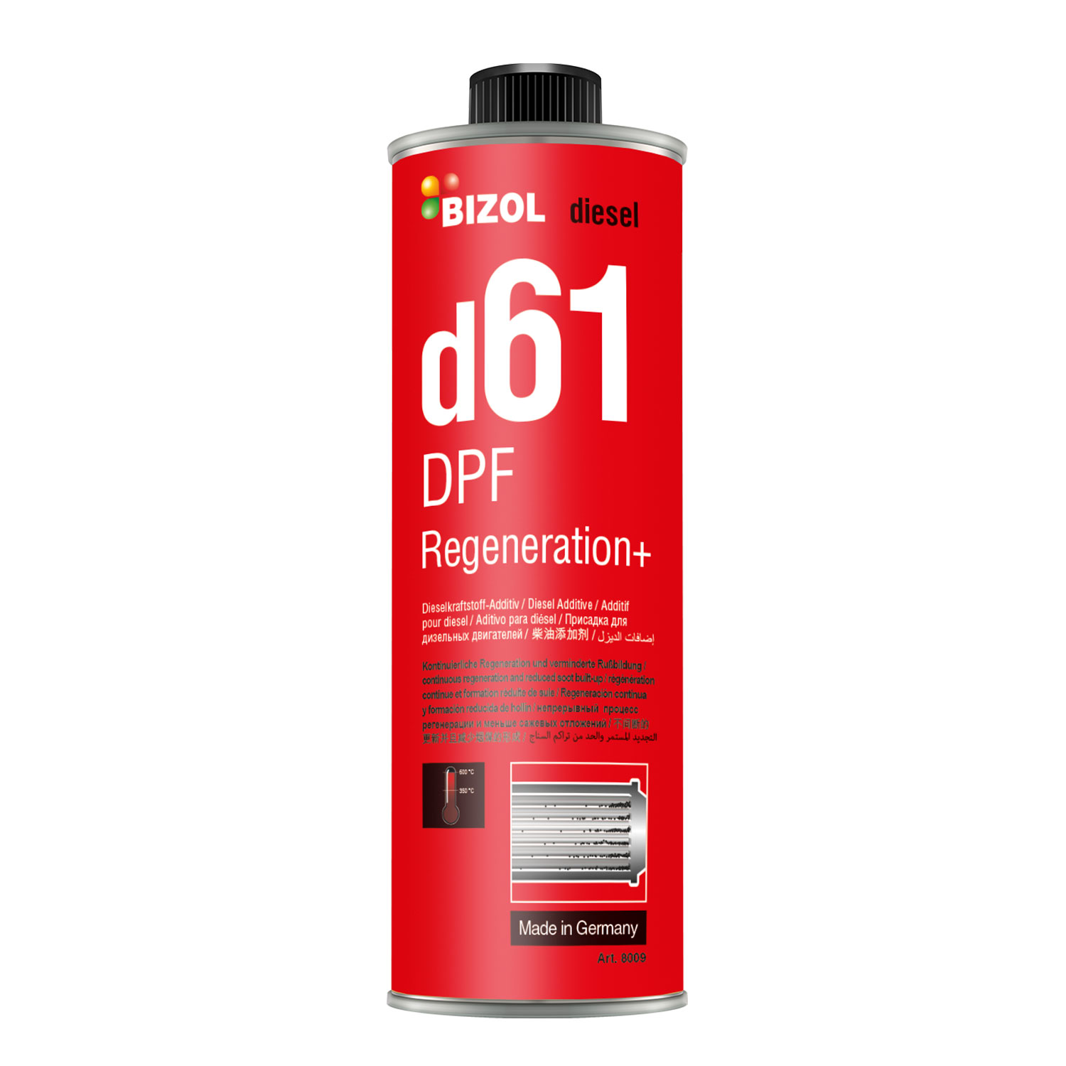 PHỤ GIA TÁI TẠO BỘ LỌC DPF BIZOL DPF REGENERATION+ D61