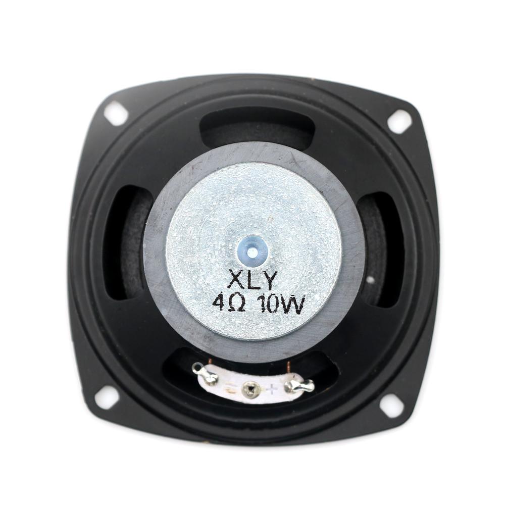 1 Loa Toàn Dải 4 Ohm 10 W Tự Làm Loa HIFI Bluetooth Không Dây Loa Nghe Nhạc Viền Cao Su Màu Sắc: Đen