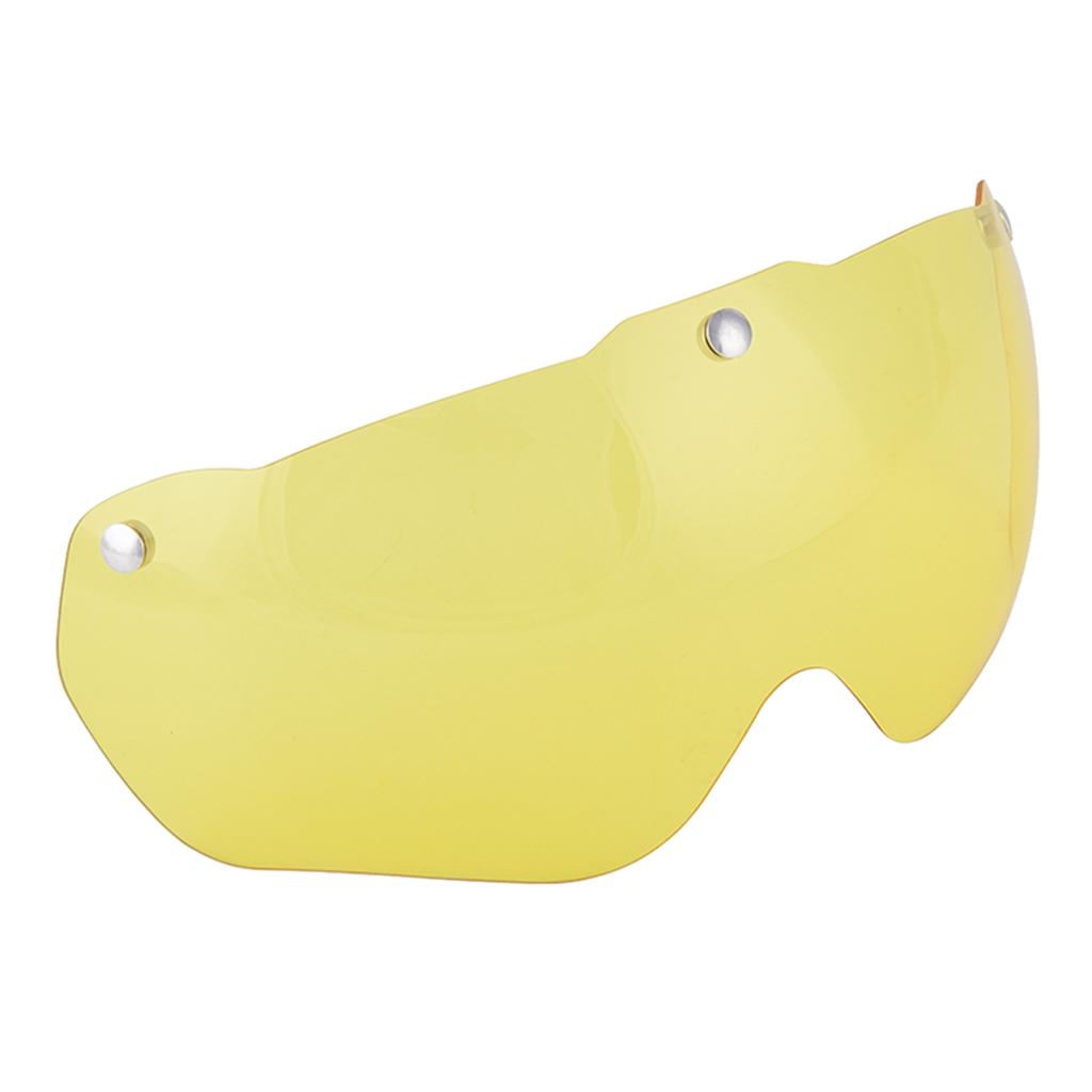 2Pcs Unbreakable Goggle Lens Bike Helmet Goggle Len Visor Lens